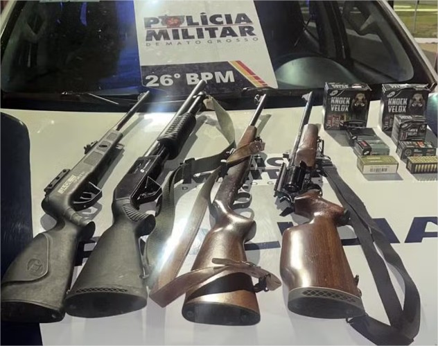 Mulher morre após ser atingida por tiro de espingarda em MT; marido é suspeito