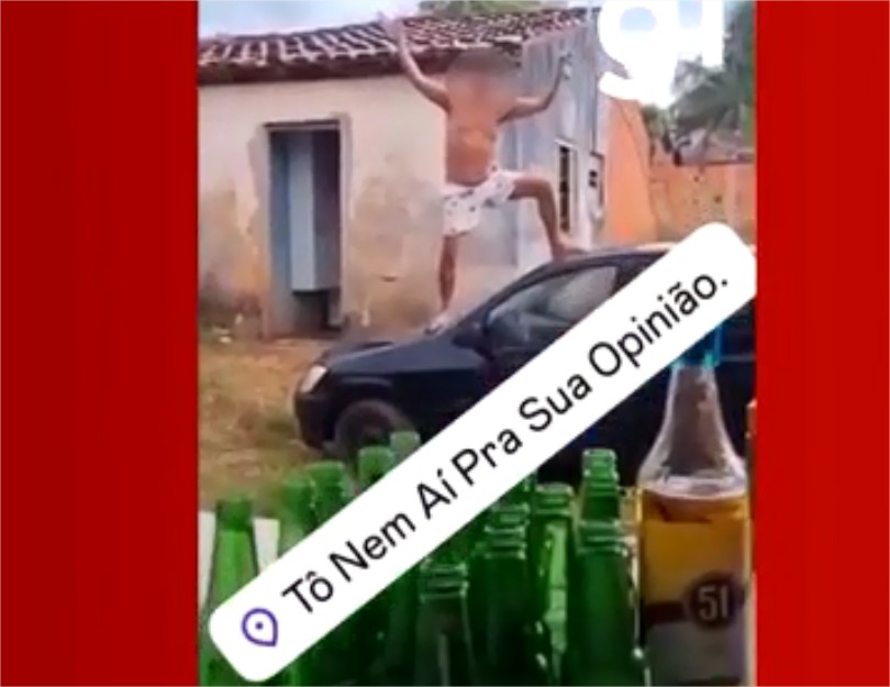 Motorista bêbado que atropelou e matou casal se exibiu em cima de carro com bebidas antes do acidente em MT; vídeo