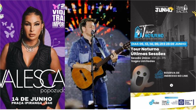 Cuiabá tem fim de semana com Parada LGBT, Michel Teló e festival de torresmo