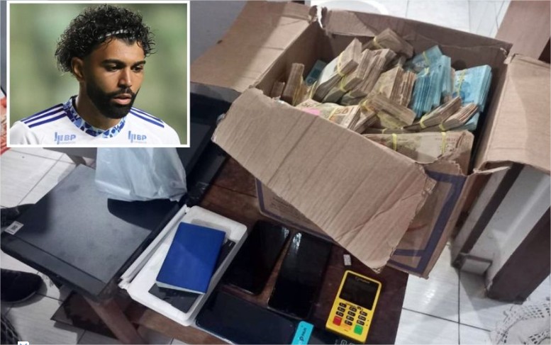 Golpista que desviou salários de Gabigol é preso em Cuiabá com R$ 400 mil
