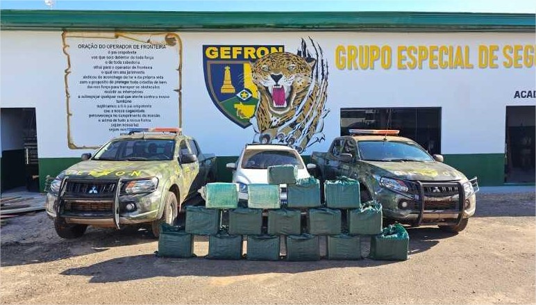 Mais de 480 quilos de cocaína são apreendidos em Pontes e Lacerda