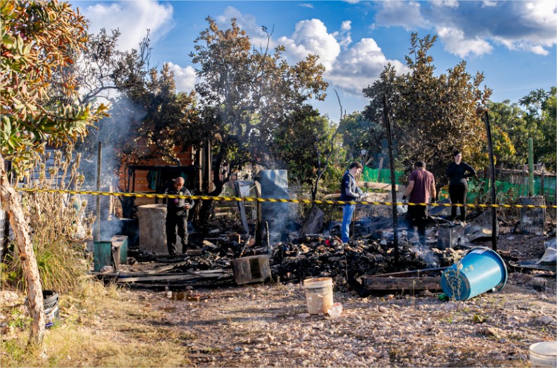 Delegado não descarta homicídio doloso em caso de criança que morreu carbonizada