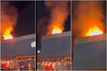 Incêndio atinge restaurante no Dia dos Namorados no CPA