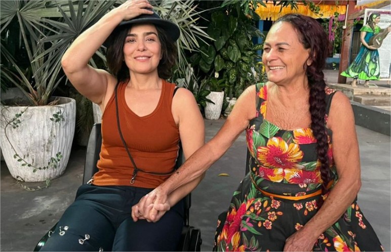 ‘Um respiro na minha vida’, diz Letícia Sabatella sobre período em Cuiabá