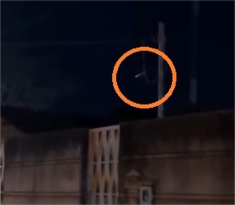 Bola de fogo atravessa céu de Cáceres; veja vídeo