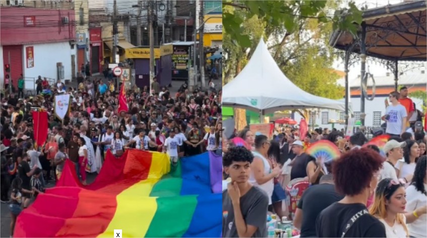 Parada LGBTQIA+ reúne centenas em Cuiabá e reforça luta por vidas trans