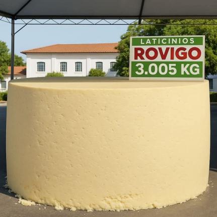 Cidade de MT quebra recorde ao fazer queijo de 3 toneladas, o maior do Brasil