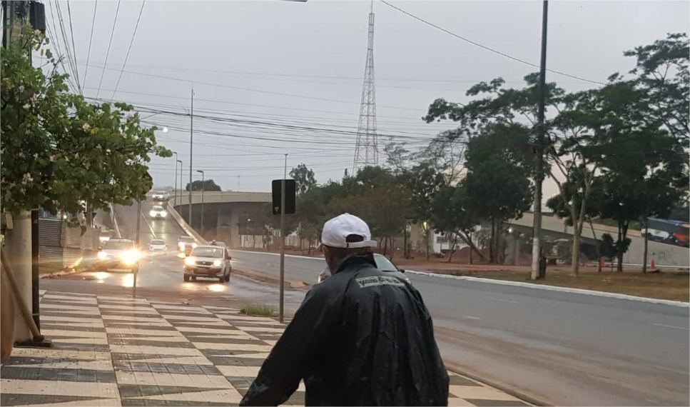 Cuiabá amanhece com frio de 15,5 °C e alerta meteorológico preocupa