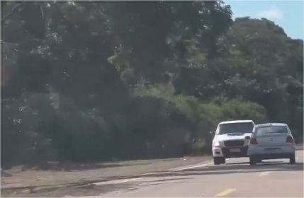 Veja vídeo: Motorista bêbado bate de frente em S-10 em rodovia de MT