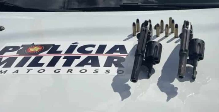 Ladrões invadem residência, são baleados por moradores e presos em MT