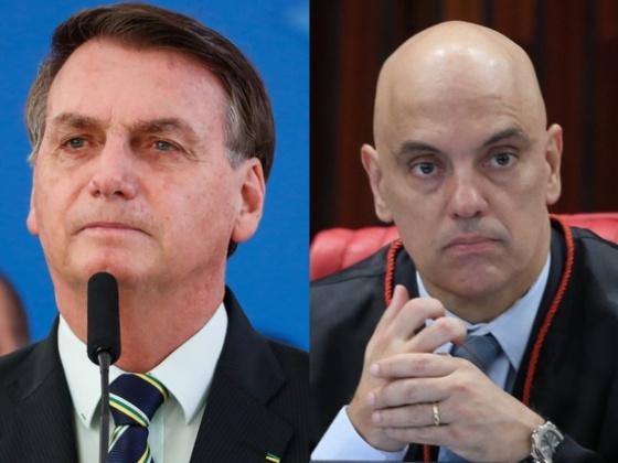 Moraes diz que Bolsonaro descumpriu regra, mas não manda prender