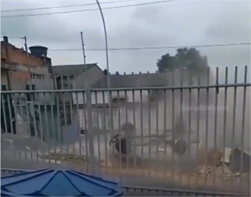 Homem grava capotamento de carro por acaso enquanto filmava o próprio cachorro; vídeo viraliza nas redes