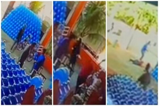 Vídeo mostra empresário sendo executado a tiros em distribuidora; veja