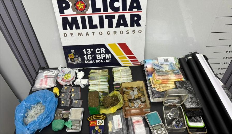 Polícia Militar liberta casal e prende cinco faccionados por sequestro e tráfico de drogas