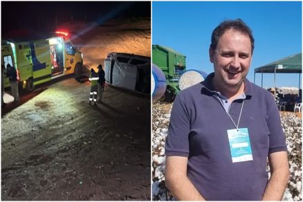 Jornalista da Globo é fechado e capota carro em rodovia em MT