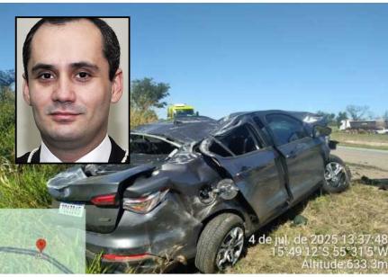 Juiz deixa UTI em MT após 19 dias internado devido a acidente