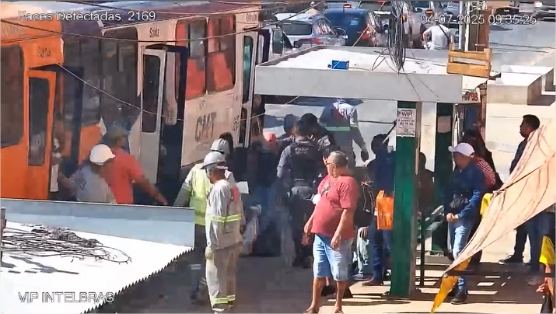 Reconhecimento facial prende foragido no Centro de Cuiabá; vídeo
