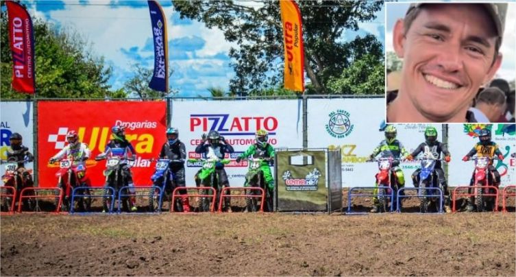 Piloto de motocross que sofreu acidente morre após 8 dias na UTI