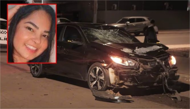 Vigilante morre atropelada em MT; motorista fugiu do local sem prestar socorro