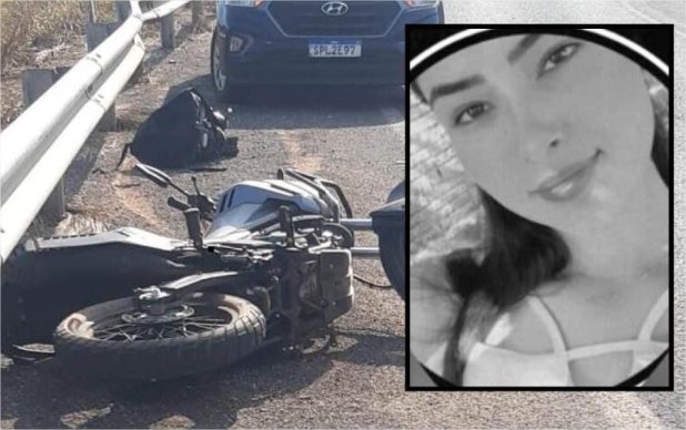 Jovem morre em acidente com moto na MT-343 e irmã fica em estado grave