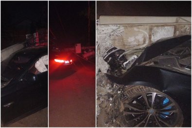 BMW derruba sete postes e deixa moradores em energia em VG