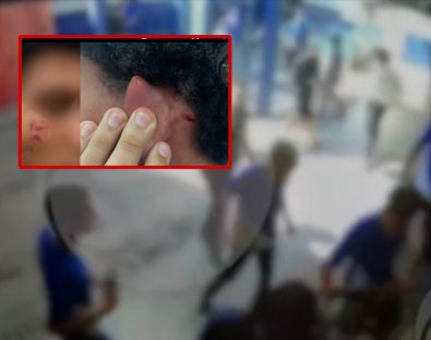 Vídeo mostra aluno sendo agredido por 7 colegas em escola de MT