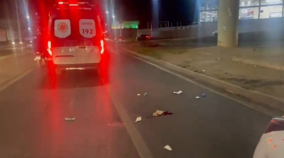 Vídeo: Mãe, filho e neto são atropelados ao atravessar a Avenida da FEB