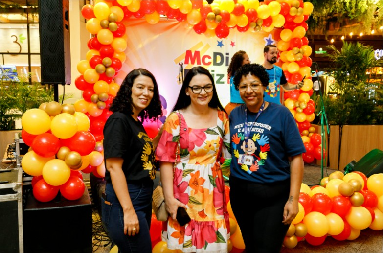 Primeira-dama se une à luta contra o câncer infantil no McDia Feliz