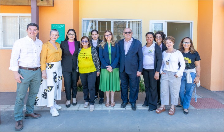 Primeira-dama de Cuiabá visita e defende parcerias com entidades filantrópicas