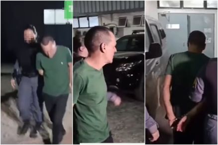 Vídeo mostra PM sendo preso suspeito de agredir repórter em Cuiabá