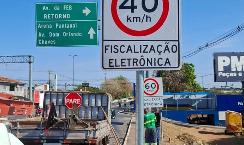 Prefeitura de VG reduz velocidade na Avenida Miguel Sutil para 40 km/h