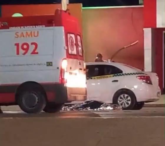 Taxista cai morto em avenida de Cuiabá durante o trabalho