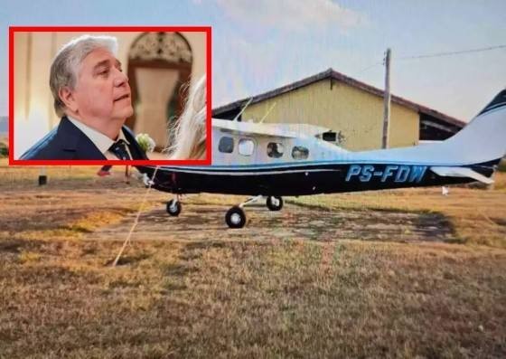 Médico morre em queda de avião no Pantanal; ele seguia para fazenda em MT