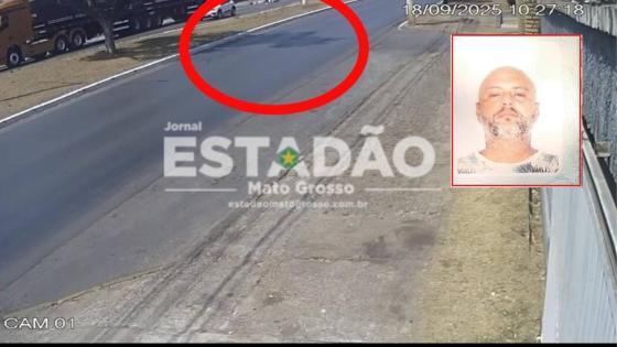 Vídeo mostra momento em que motociclista morre atropelado por carreta