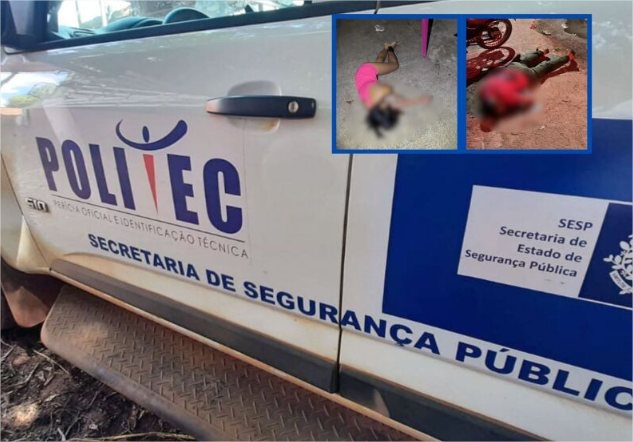 Mulher ligada ao Comando Vermelho e homem são mortos a tiros em bar em MT