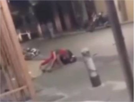 Homem agride motoboy por recusa de corrida ‘fiado’ em Cuiabá; assista
