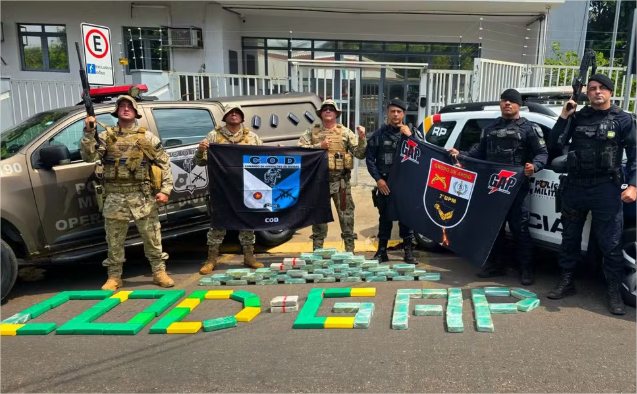 Mais de 90 kg de drogas são encontrados escondidos em pneu de ônibus em MT