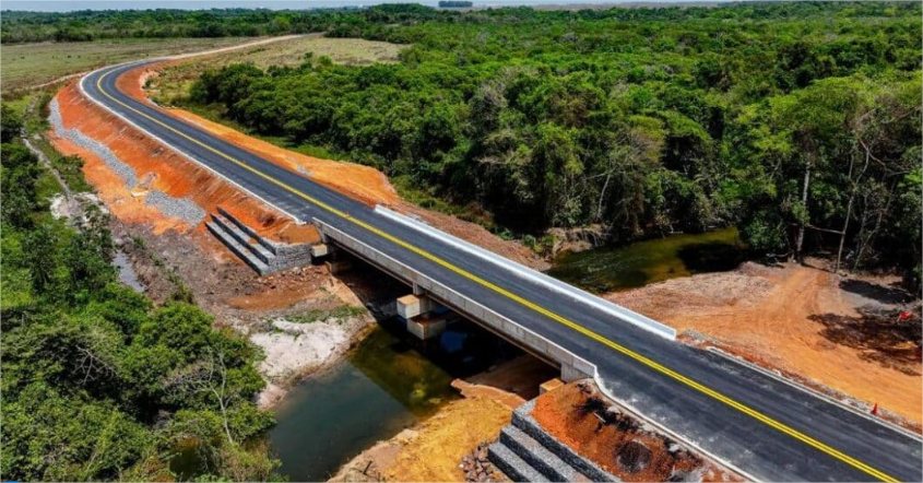 Inaugurado asfalto na MT-240 que encurtará em 40 km distância entre Diamantino e Nova Mutum