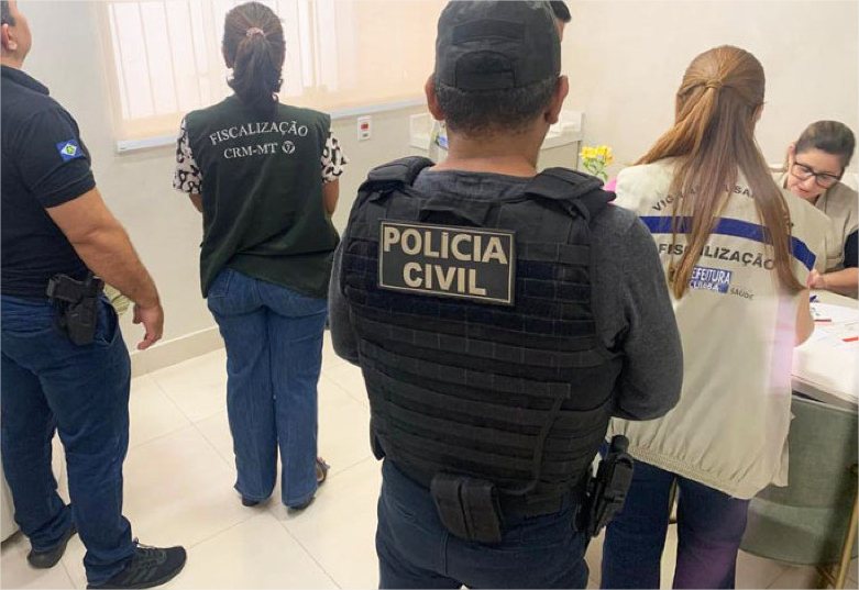 Clínica de estética não tinha alvará e a dona atuava como médica em Cuiabá