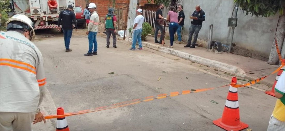 Homem morre eletrocutado ao tentar refazer ‘gato’ após visita da fiscalização