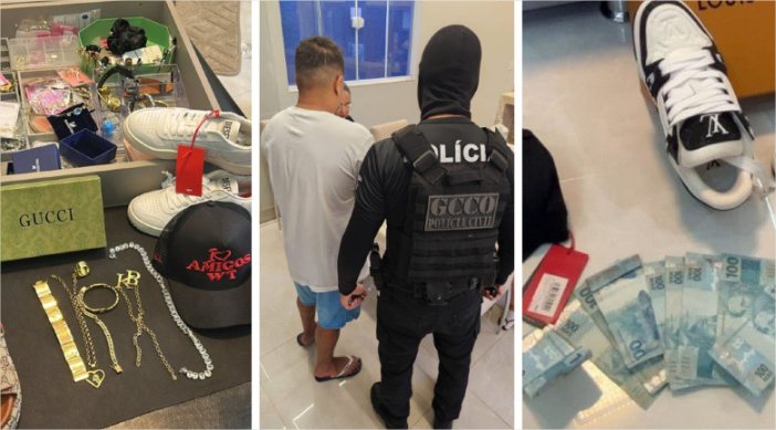 Operação prende ‘herdeiro’ de líder do Comando Vermelho em Cuiabá; Saiba quem é