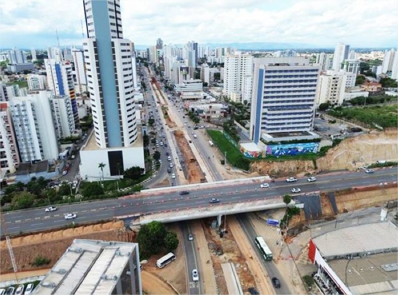Alça da Avenida do CPA será interditada até o início de 2026