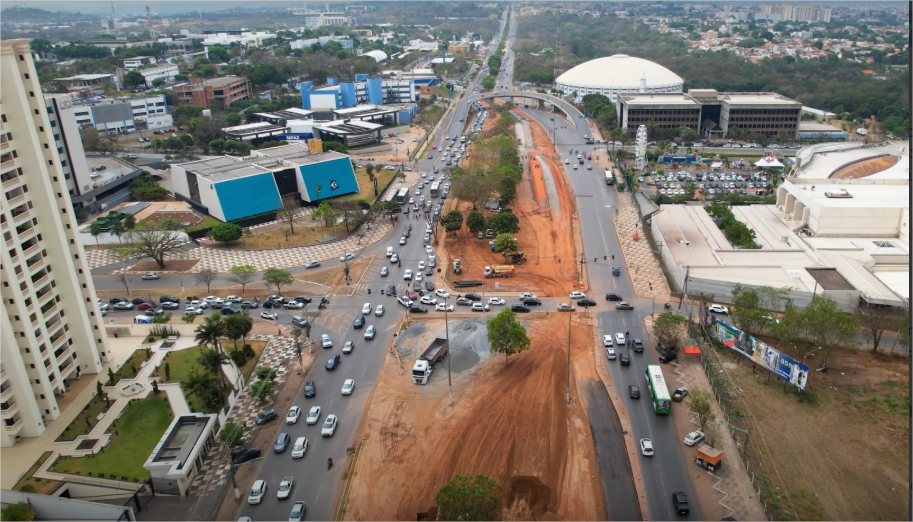Semob implementará mão única em via do Centro Político Administrativo
