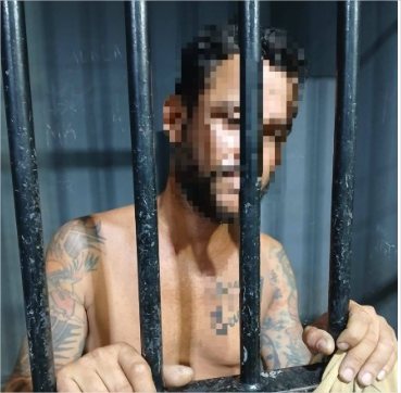 ‘Tornozelado’ é preso por atear fogo nos fundos da UPA Cristo Rei