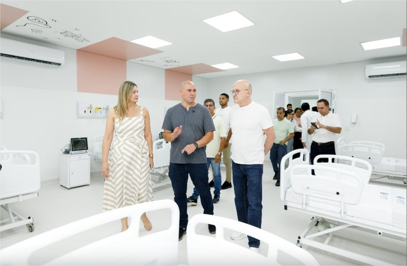 Prefeito faz vistoria de obra e Centro Médico Infantil deve atender 18 mil crianças por mês
