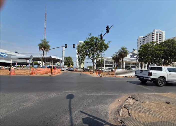 Obras BRT; Alça que cruza a Avenida do CPA e mercado será fechada