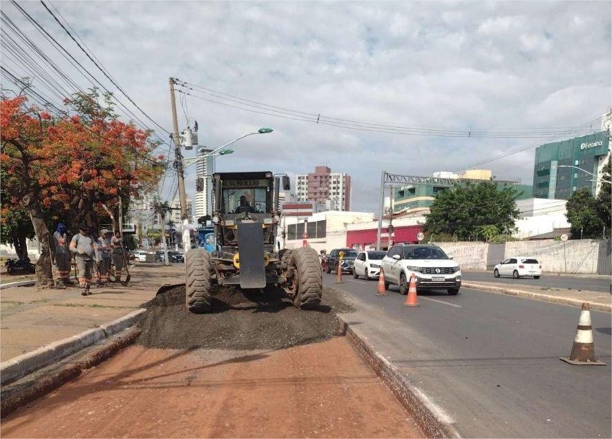 Obras do BRT avançam com cinco frentes de trabalho simultâneas em Cuiabá e VG
