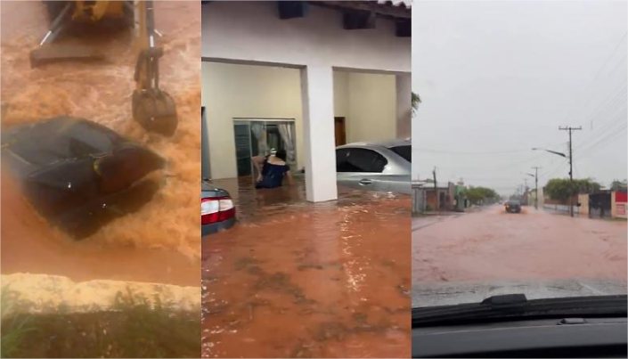 Afetados pela forte chuva em Pontes e Lacerda são assistidos pela prefeitura