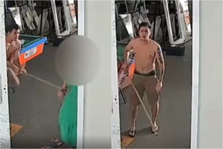 Empresário é preso acusado de agredir esposa com taco de sinuca; vídeo