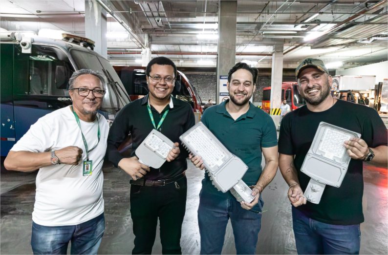 Prefeitura de Cuiabá vai instalar 5 mil lâmpadas de LED nos bairros; confira a relação